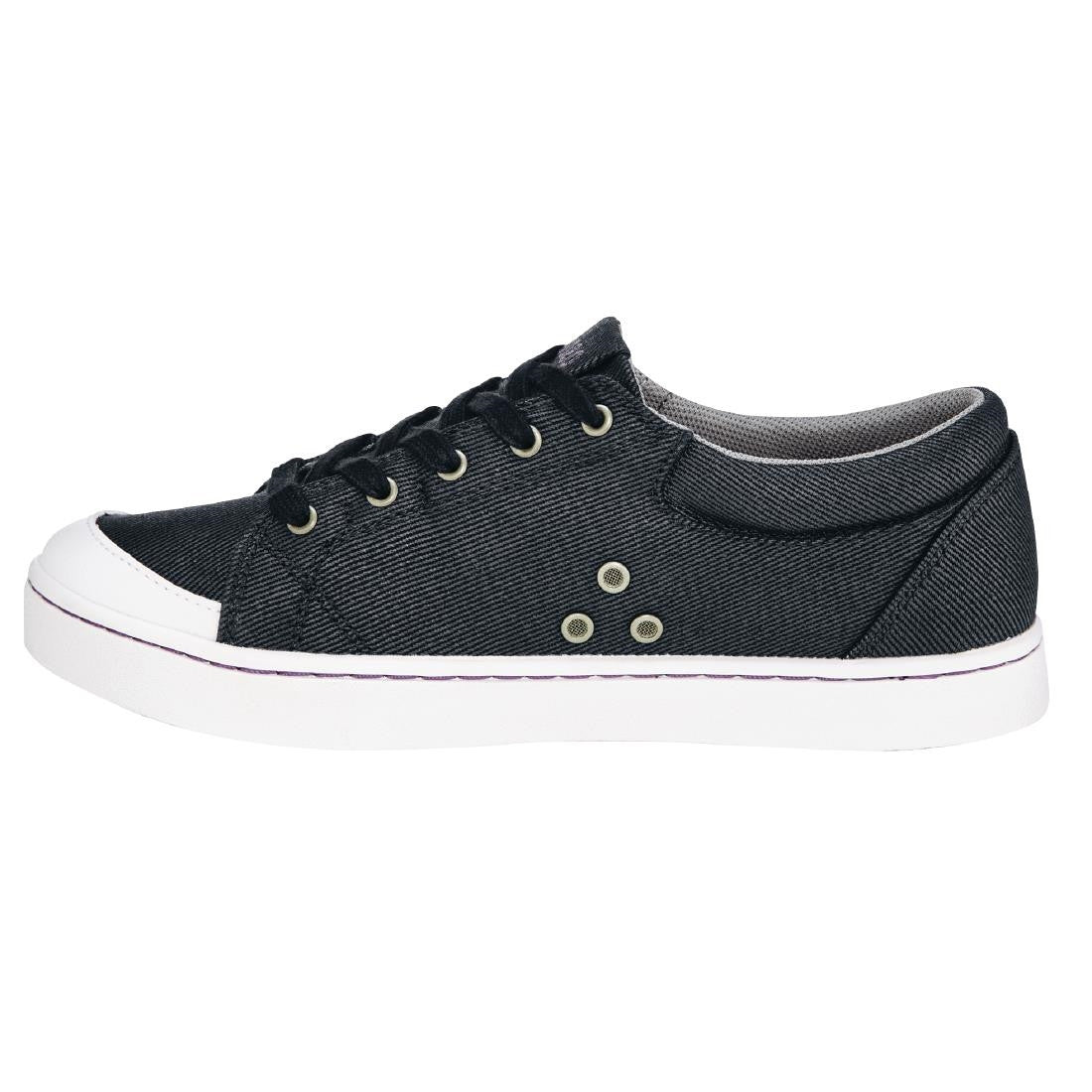 Shoes For Crews Mozo Maven Ladies Vegan Shoe Black 40 BB570-40