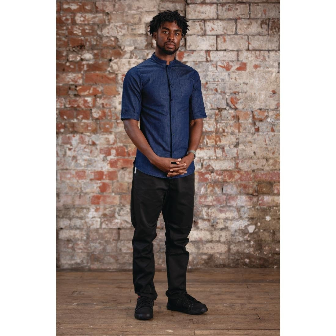 Southside Chefs Utility Trousers Black M B989-M