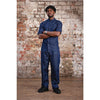 Southside NY Kings Mens Denim Lightweight Chefs Shirt Size XL BB575-XL