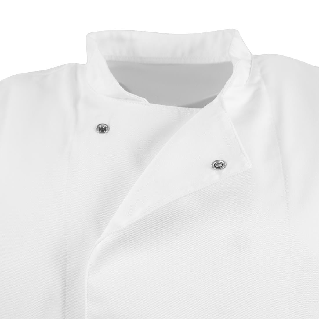 Whites Unisex Atlanta Chef Jacket White Teflon Size S BB578-S