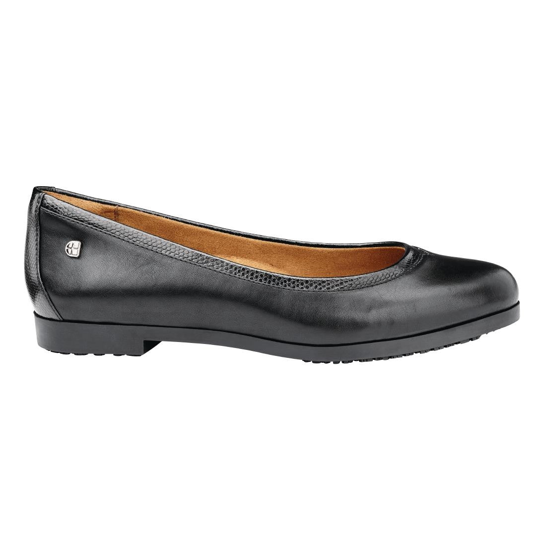 Shoes for Crews Womens Reese Slip On Shoes Black Size 36 BB594-36