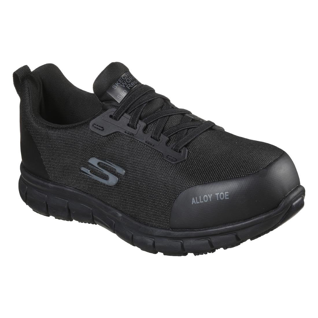 Skechers Womens Safety Shoe with Steel Toe Cap - Size 39 (UK 6) BB670-39