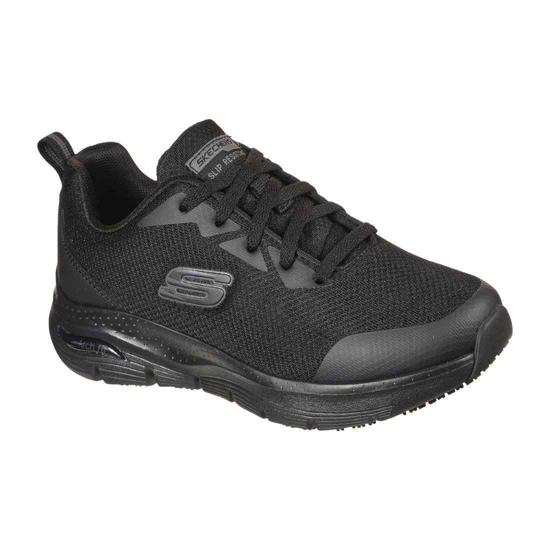 Skechers Womens Slip Resistant Arch Fit Trainer Size 39 BB671-39