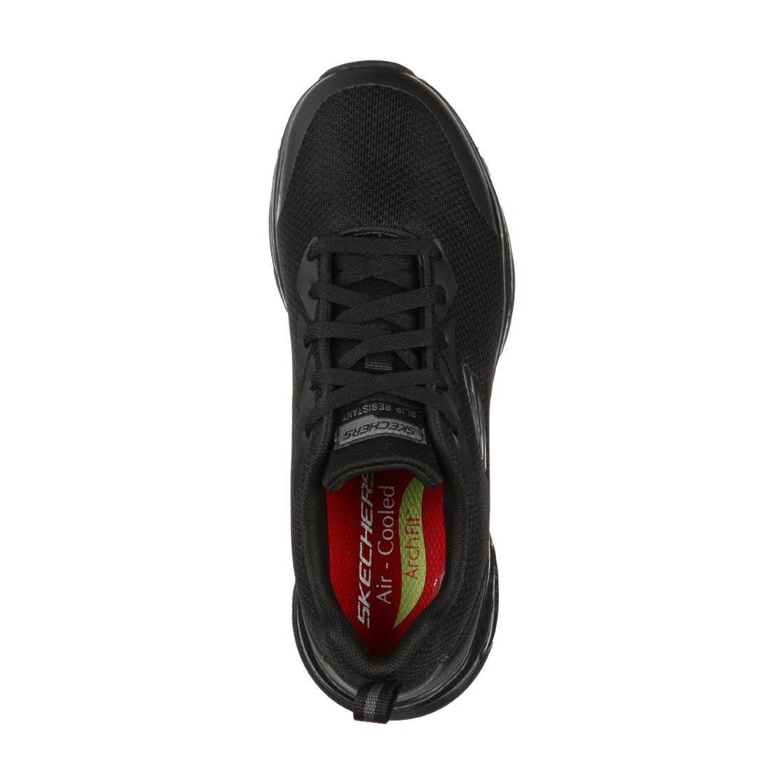 Skechers Womens Slip Resistant Arch Fit Trainer Size 38 BB671-38
