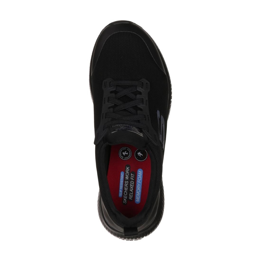 Skechers Womens Slip Resistant Squad Trainer Size 36 BB672-36