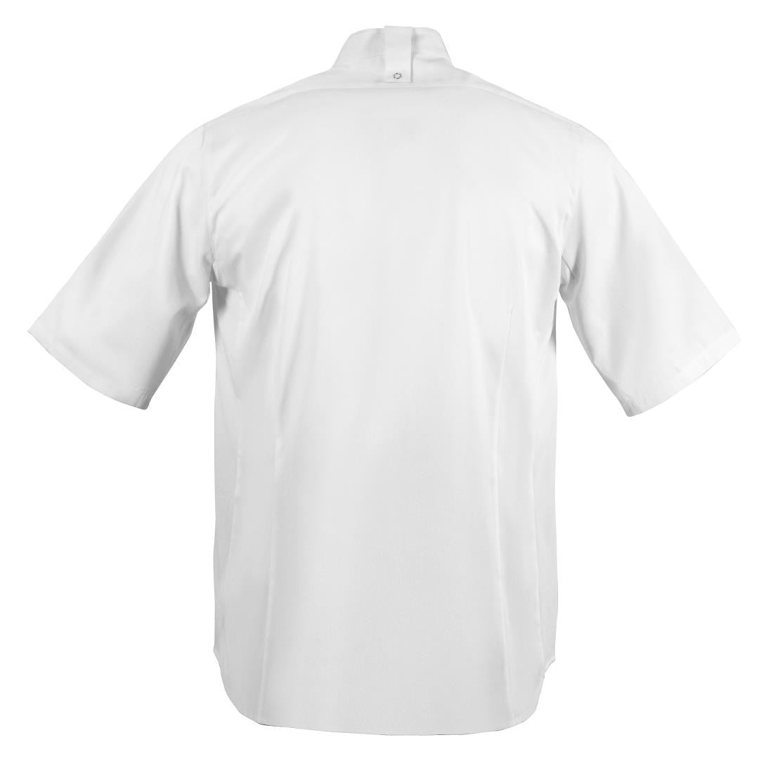 Southside Band Collar Chefs Jacket White Size S BB702-S