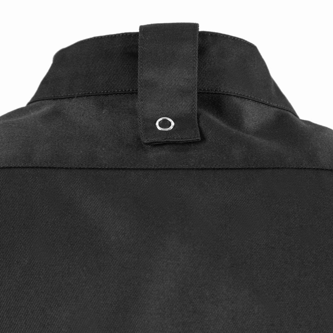 Southside Band Collar Chefs Jacket Black Size XL BB711-XL