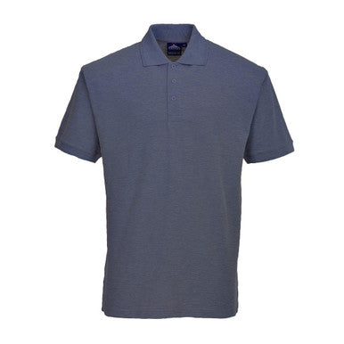 Portwest Polo Shirt Metal Grey - Size L BB734-L
