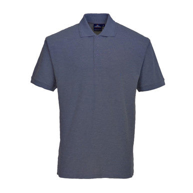 Portwest Polo Shirt Metal Grey - Size 2XL BB734-2XL