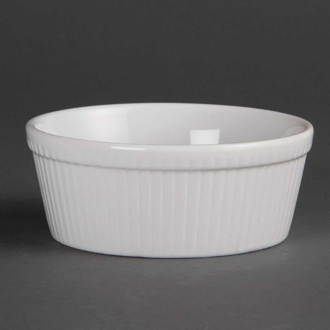 Olympia Whiteware Round Pie Dishes 134mm 6 Pack C042