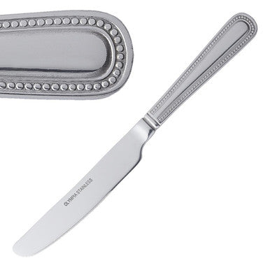 Olympia Bead Solid Handle Dessert Knife 12 Pack C127