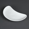 Olympia Whiteware Crescent Salad Plates 200mm 12 Pack C231