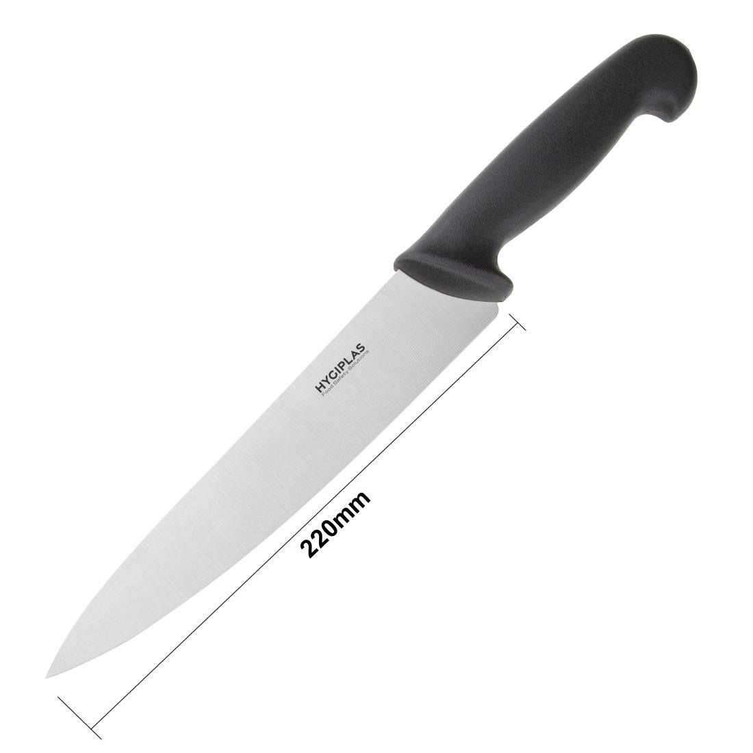 Hygiplas Chef Knife Black 21.5cm C265