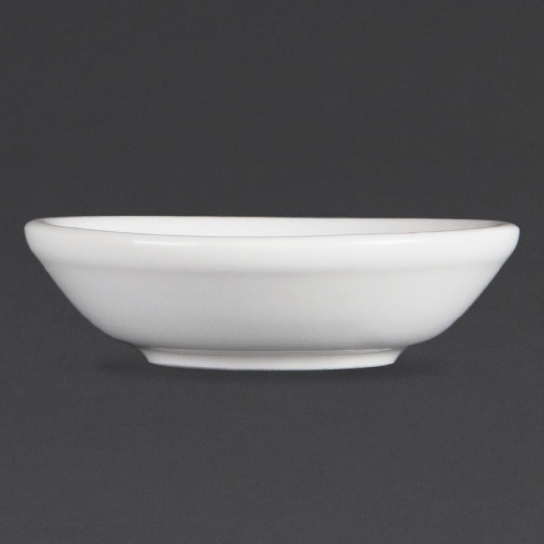 Olympia Whiteware Soy Dishes 70mm 12 Pack C320