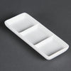 Olympia Whiteware 3 Section Dishes 12 Pack C336