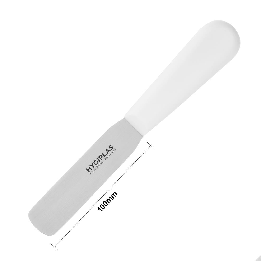 Hygiplas Straight Blade Palette Knife White 10cm C538