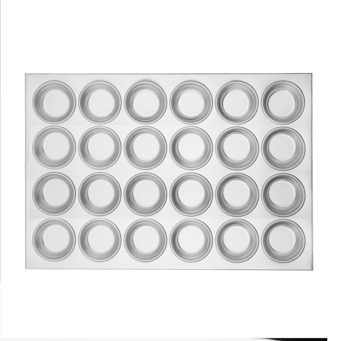 Vogue Aluminium Muffin Tray 24 Cup C563