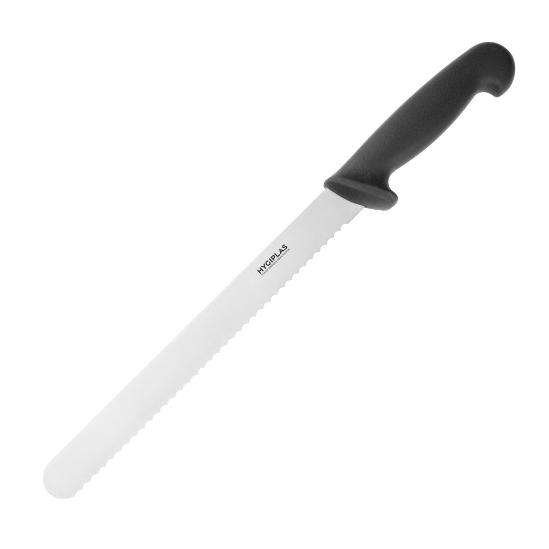 Hygiplas Serrated Slicer Black 25.5cm C579