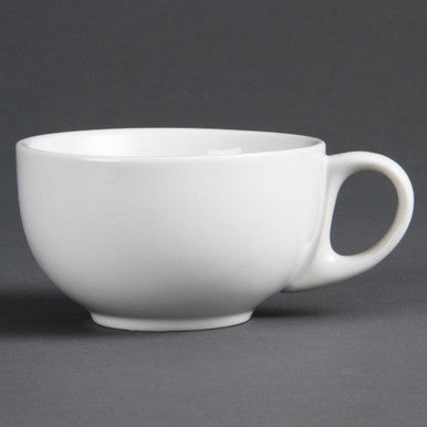 Olympia Whiteware Cappuccino Cups 10oz 284ml 12 Pack CB462