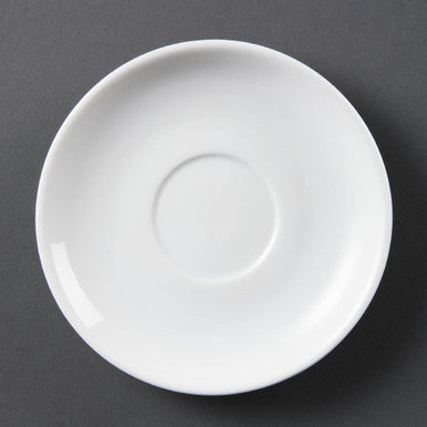 Olympia Whiteware Stacking Saucers 12 Pack CB468