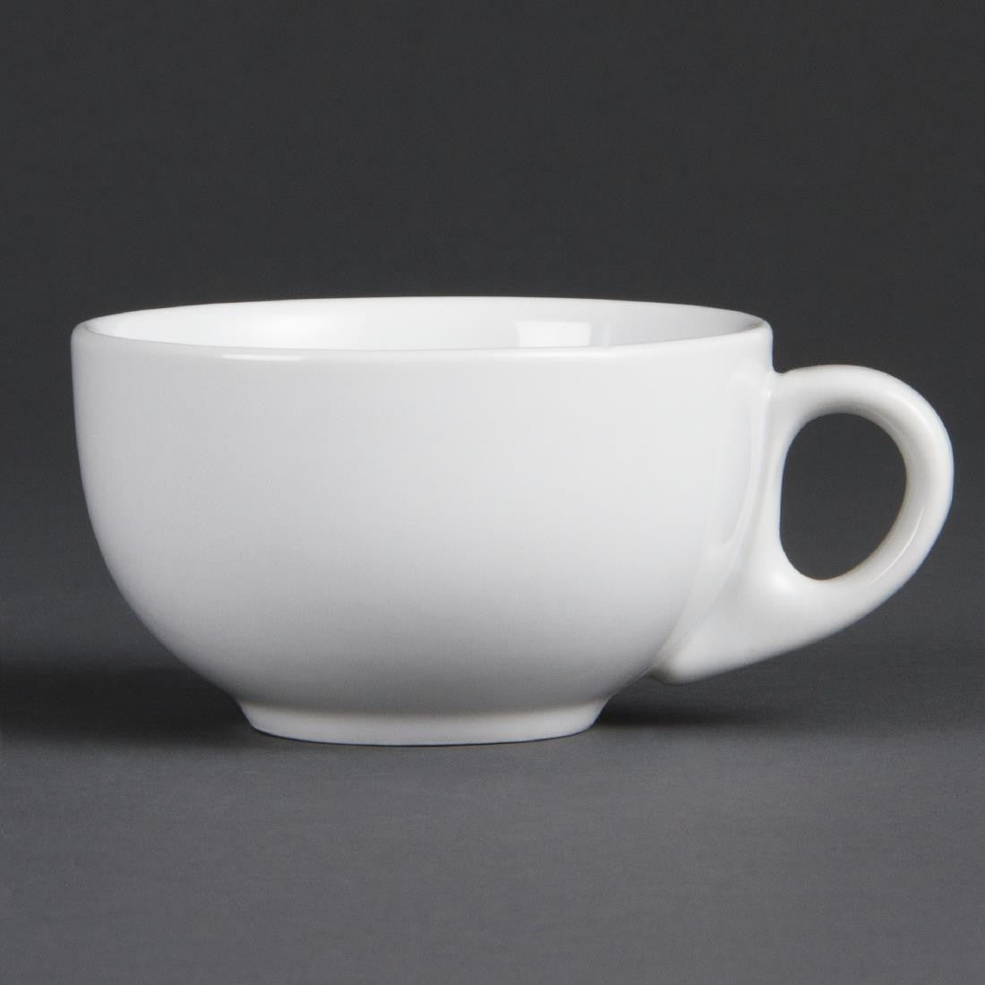 Olympia Whiteware Cappuccino Cups 200ml 7oz 12 Pack CB469