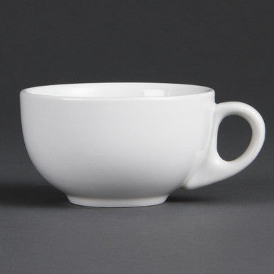 Olympia Whiteware Cappuccino Cups 200ml 7oz 12 Pack CB469
