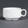 Olympia Whiteware Stacking Espresso Cups 85ml 3oz 12 Pack CB471