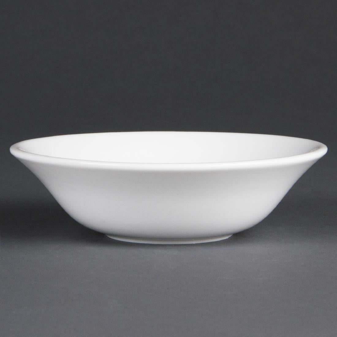 Olympia Whiteware Oatmeal Bowls 150mm 300ml 12 Pack CB475