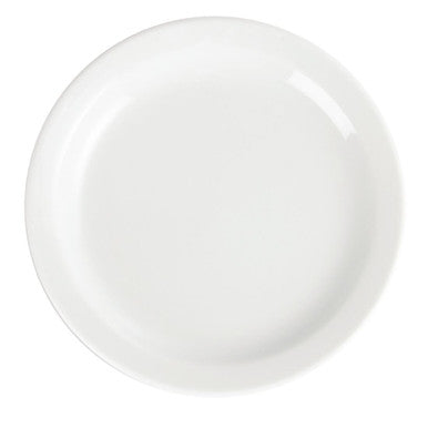 Olympia Whiteware Narrow Rimmed Plates 150mm 12 Pack CB486