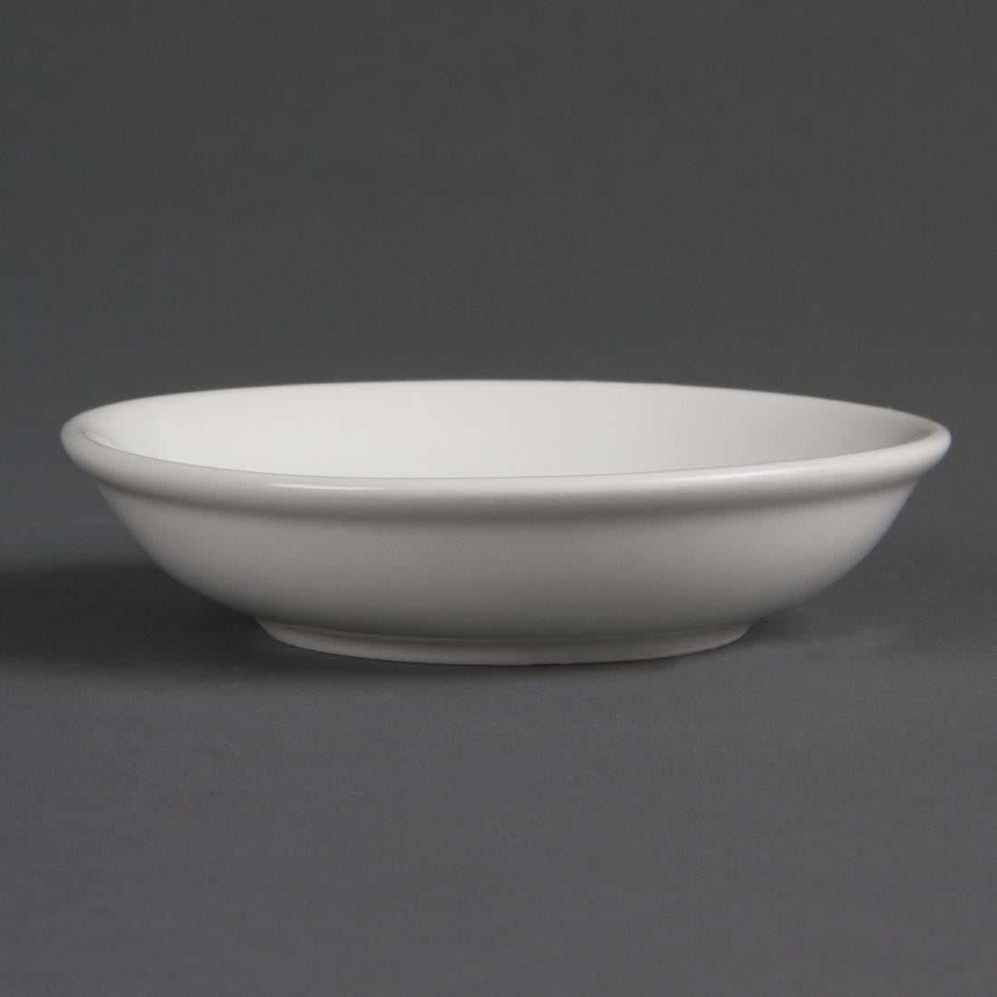 Olympia Whiteware Soy Dishes 100mm 12 Pack CB494