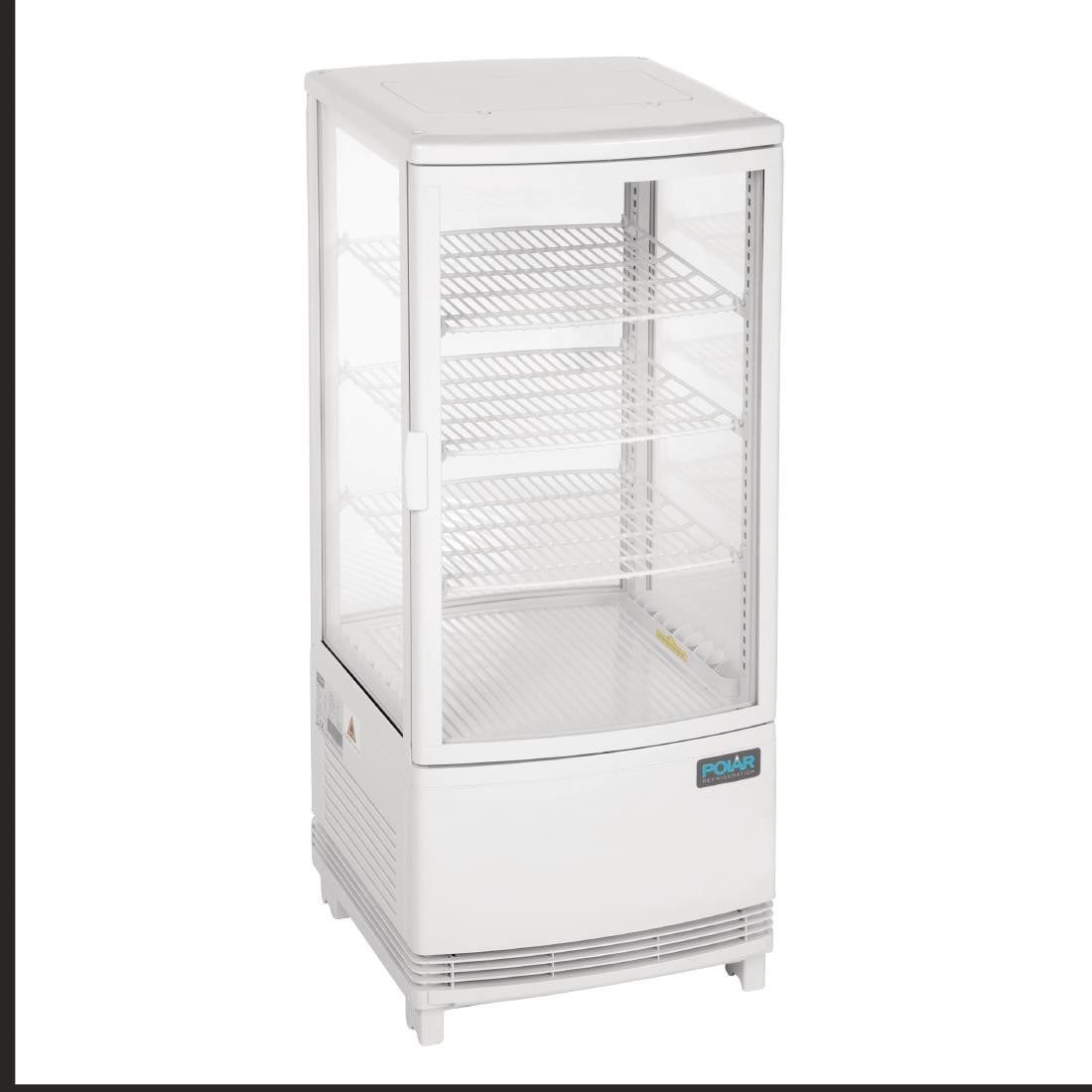 Polar C-Series Curved Door Display Fridge 86Ltr White CB507