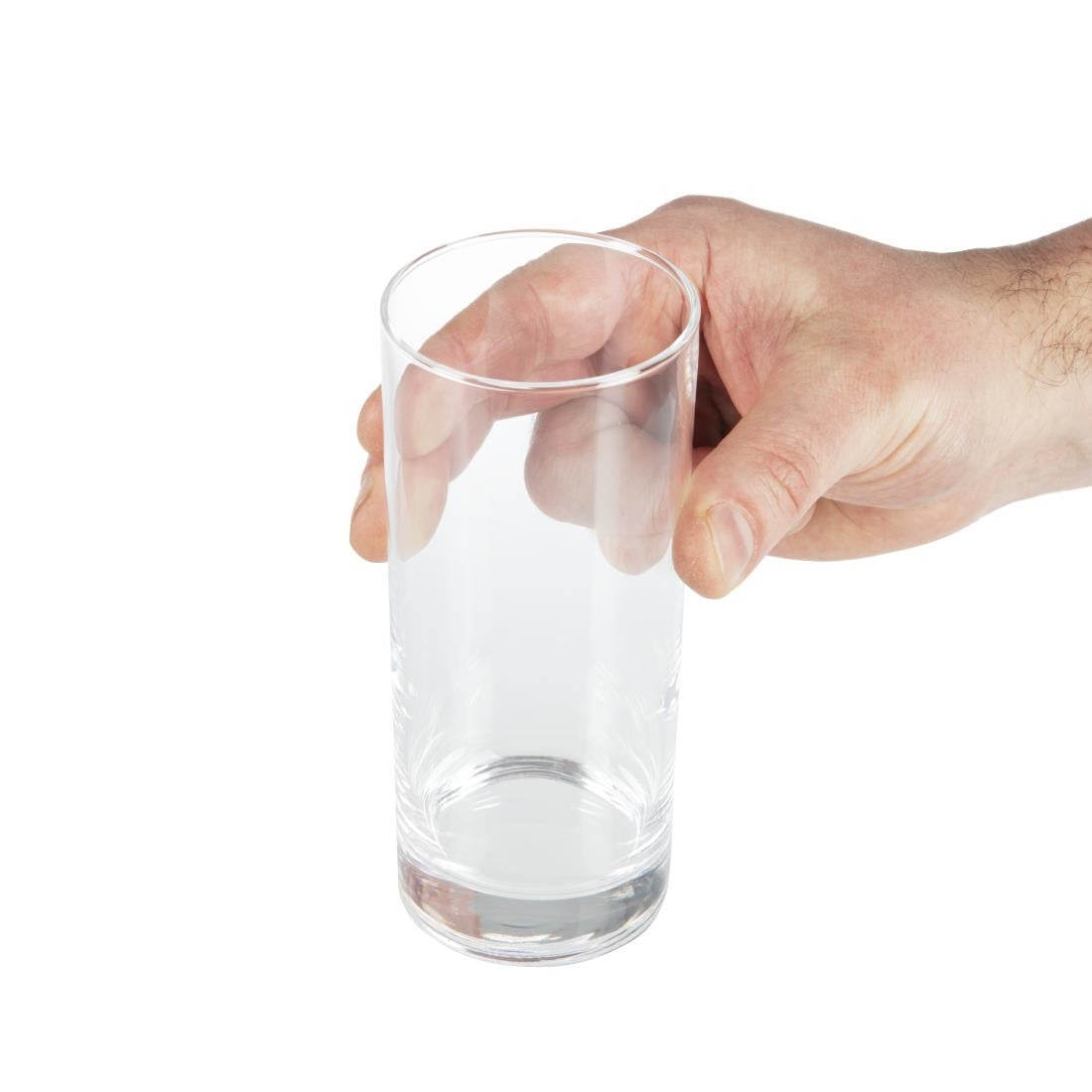 Olympia Hi Ball Glasses 340ml  in hand.