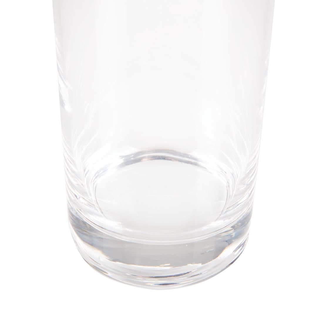 Bottom view of Olympia Hi Ball Glasses 285ml.