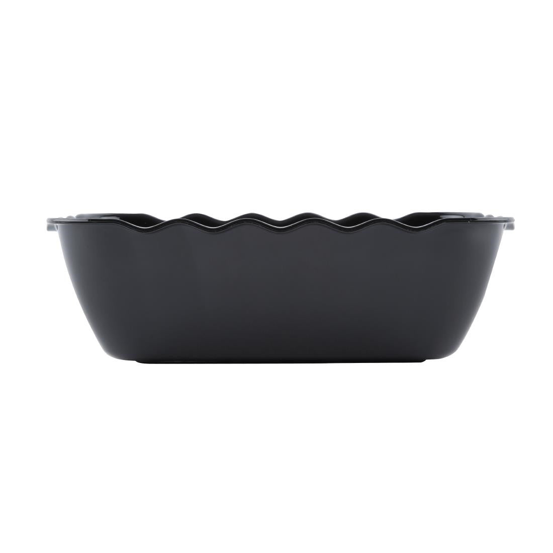 Olympia Kristallon Salad Crock 2Ltr Black CB753