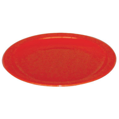 Olympia Kristallon Polycarbonate Plates Red 230mm 12 Pack CB770