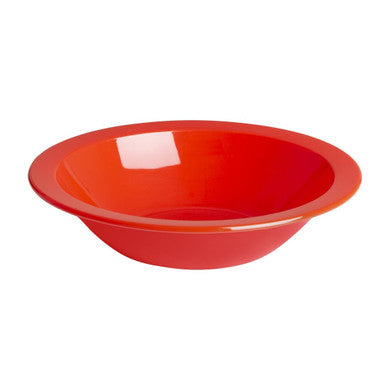 Olympia Kristallon Polycarbonate Bowls Red 172mm 12 Pack CB774