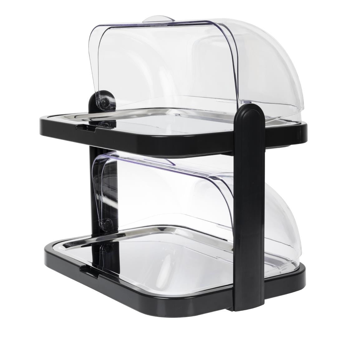APS Roll Top Cool Display Tray Double Deck CB794