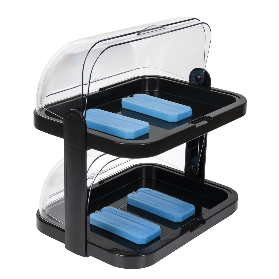 APS Roll Top Cool Display Tray Double Deck CB794