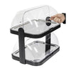 APS Roll Top Cool Display Tray Double Deck CB794