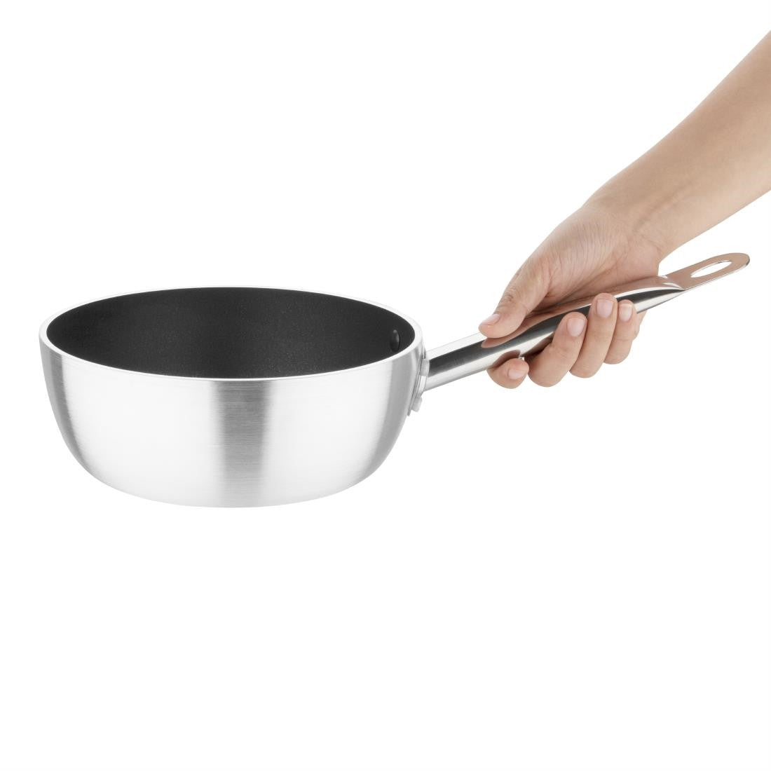 Vogue Non Stick Induction Flared Saute Pan 200mm CB903