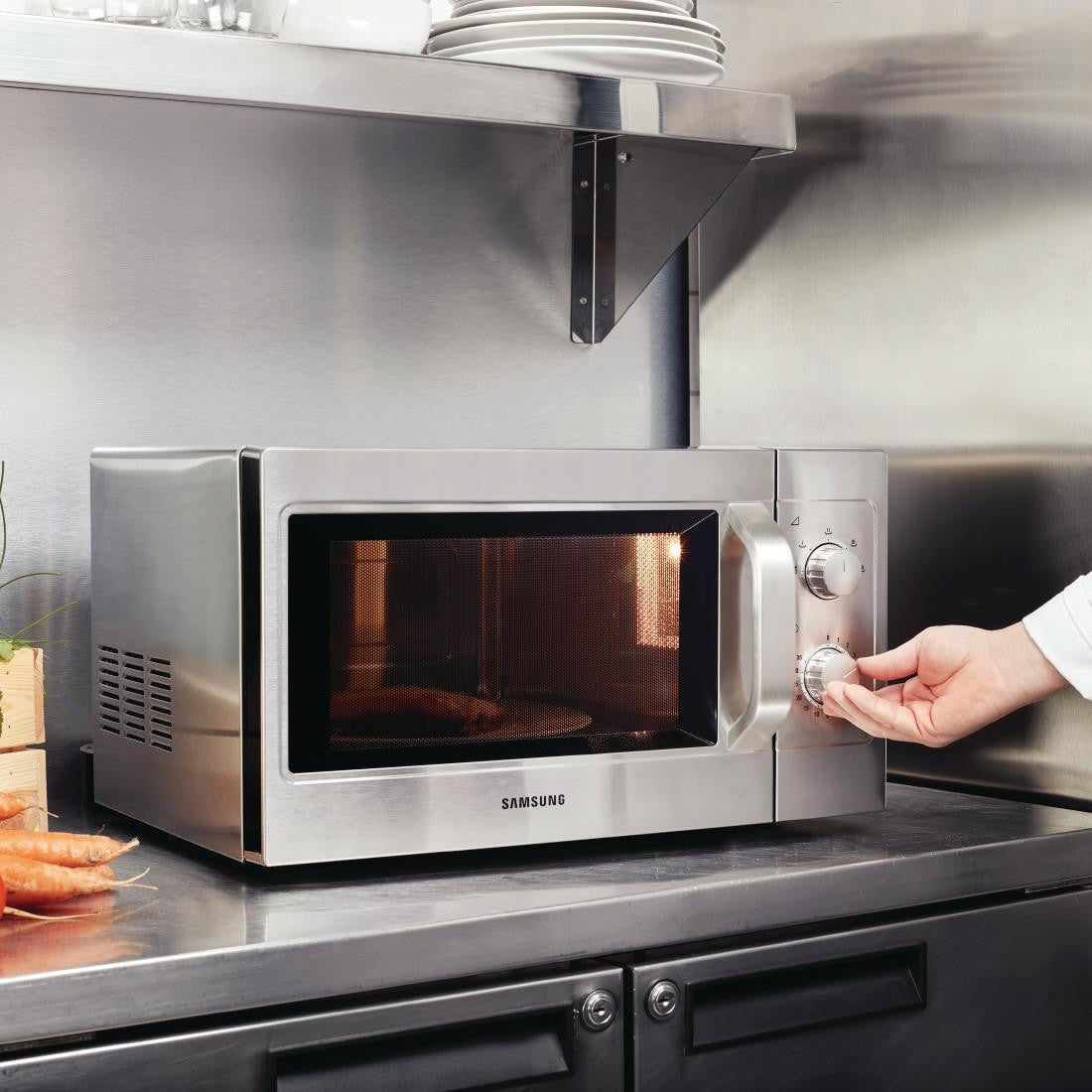 Samsung Light Duty Manual Microwave 26ltr 1100W CM1099 CB936