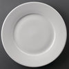Olympia Athena Wide Rimmed Plates White 254mm 12 Pack CC209