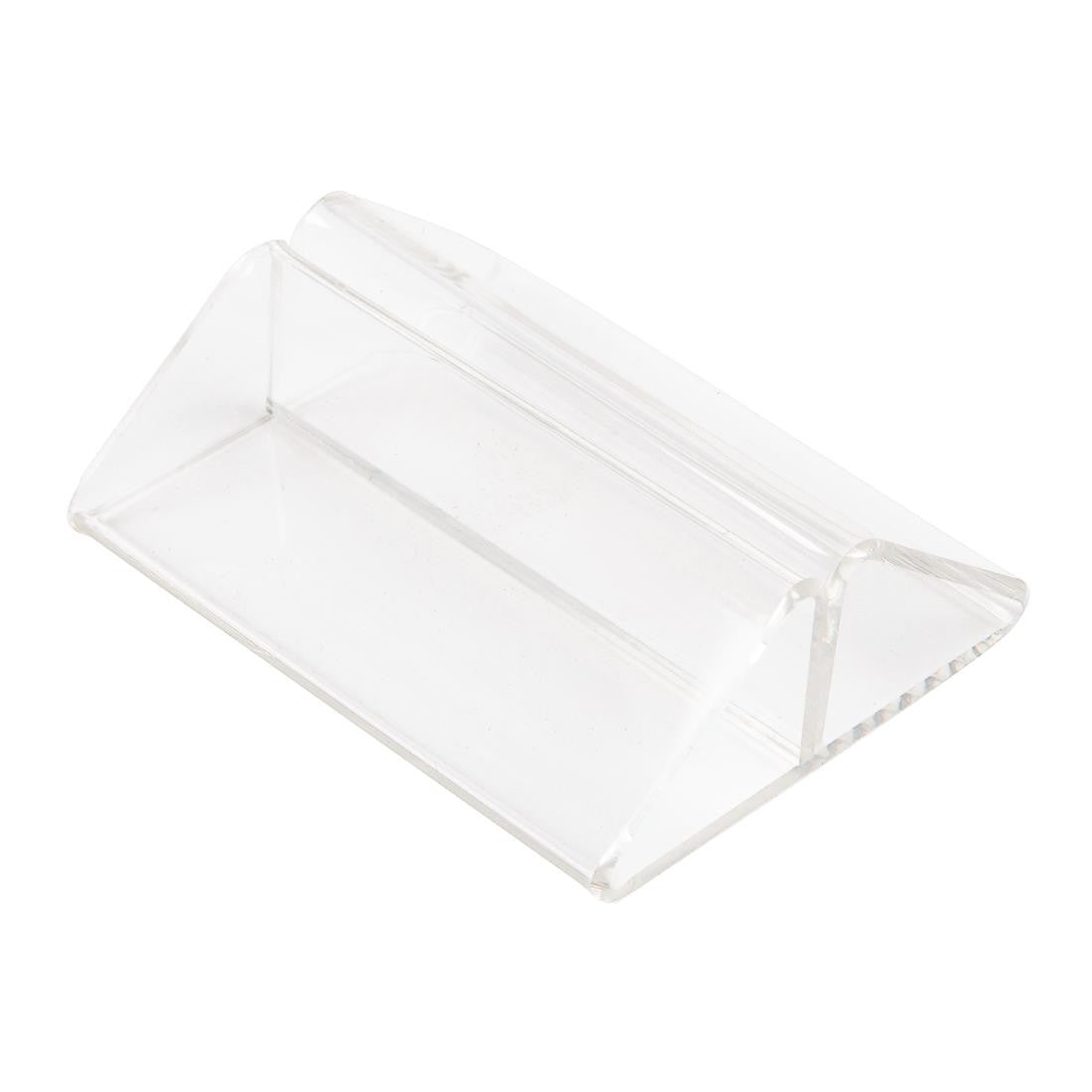 Acrylic Triangle Menu Holder CC442