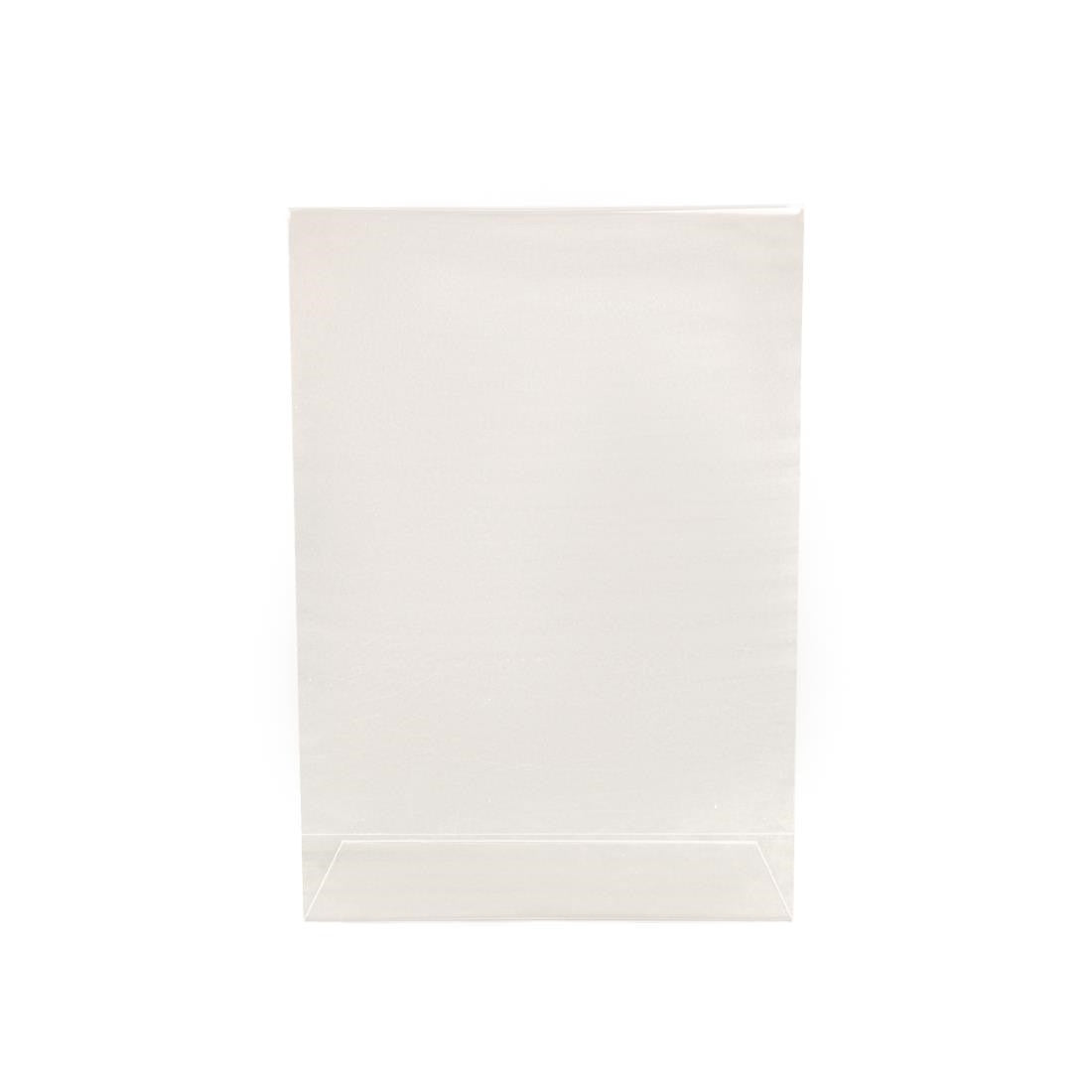 Slanted Acrylic Menu Holder A5 CC444
