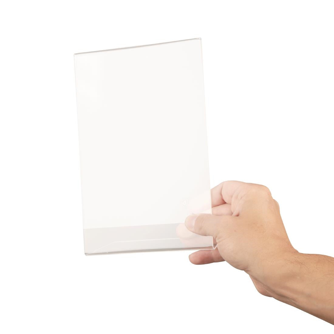 Slanted Acrylic Menu Holder A5 CC444