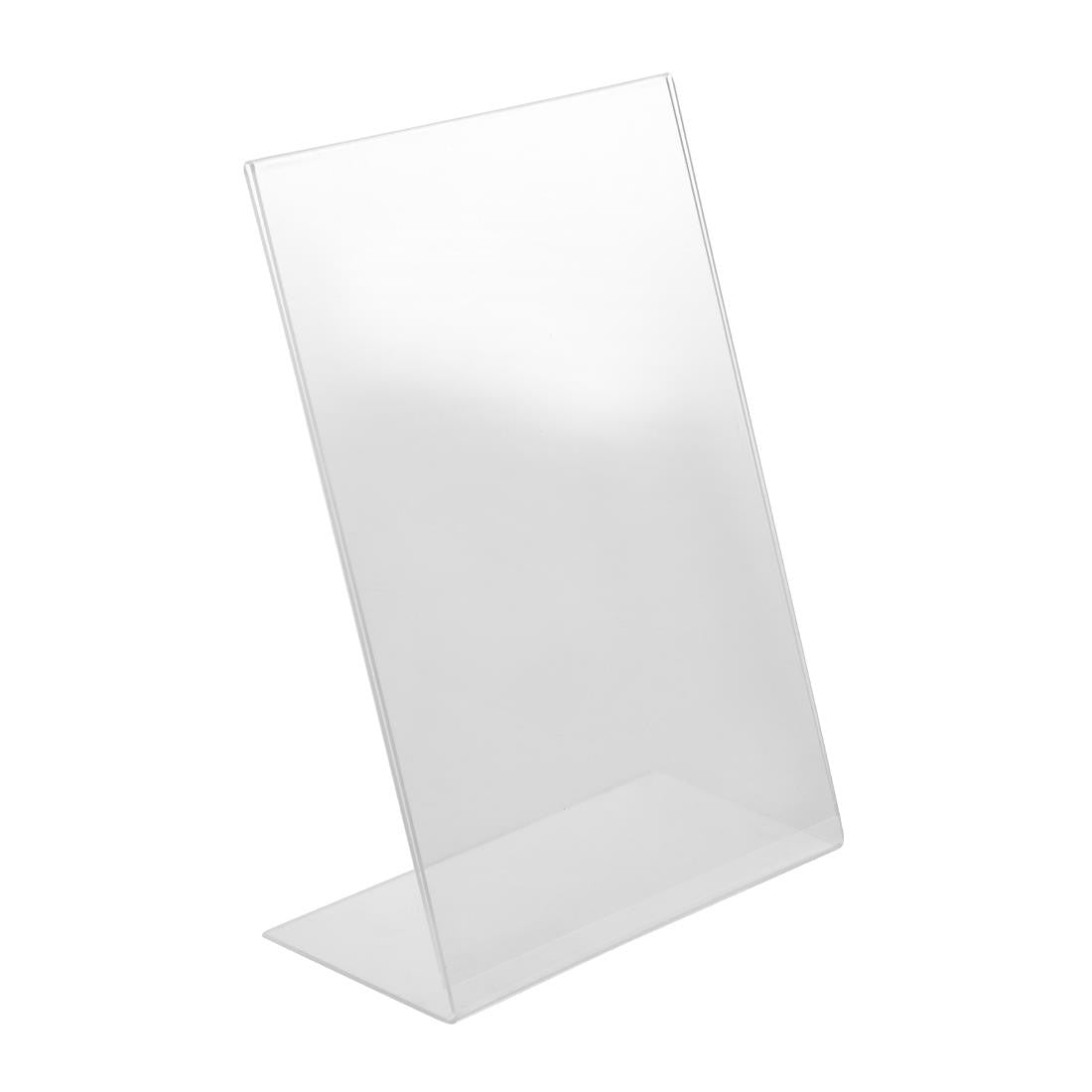 Slanted Acrylic Menu Holder A4 CC445