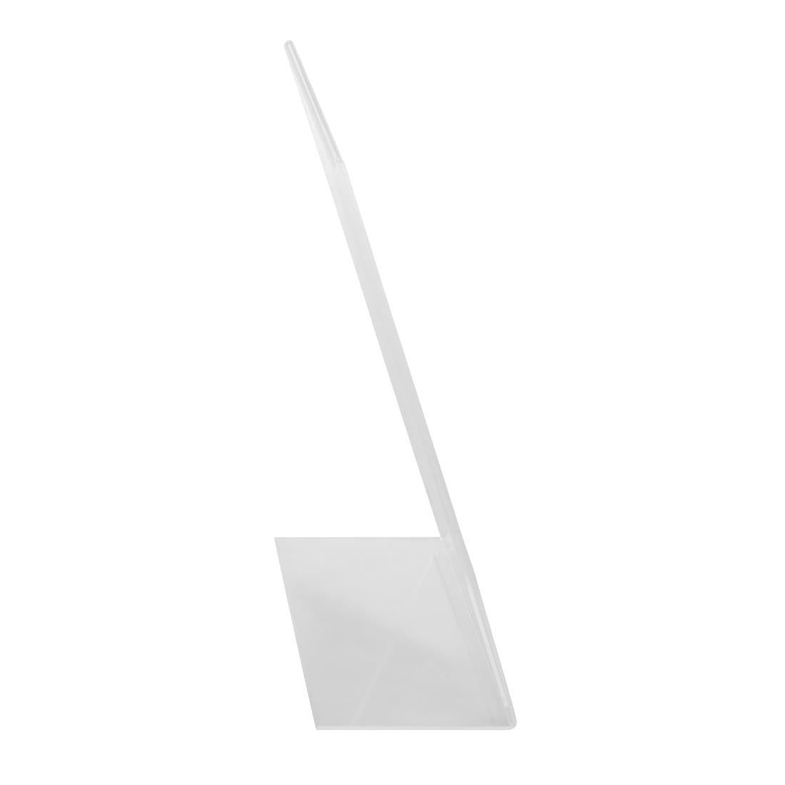 Slanted Acrylic Menu Holder A4 CC445