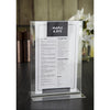 Olympia Upright Acrylic Menu Holder A5 CC446