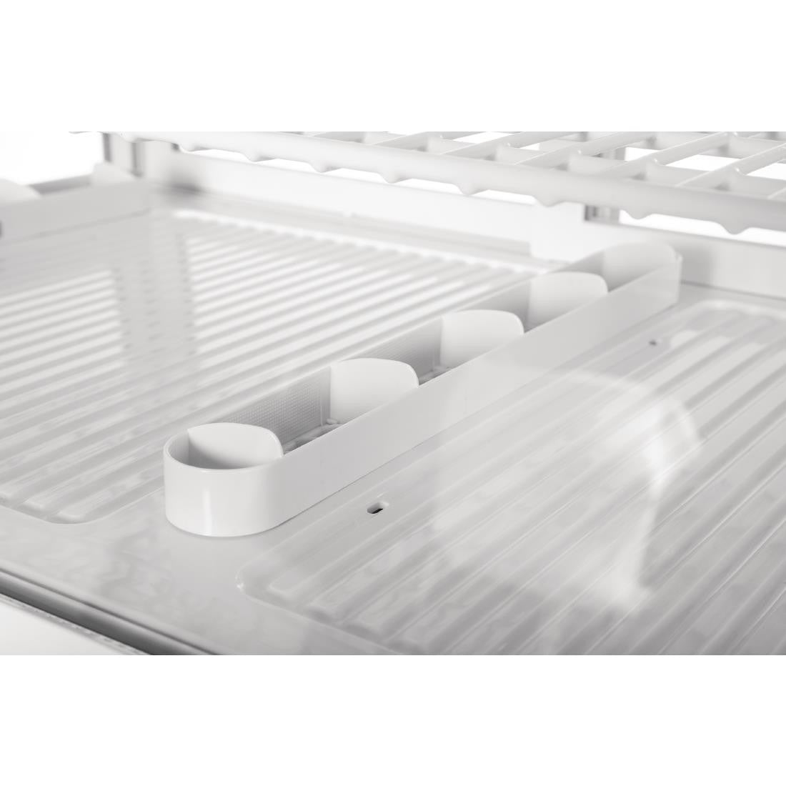 Polar C-Series Countertop Food Display Fridge 100Ltr White CC666