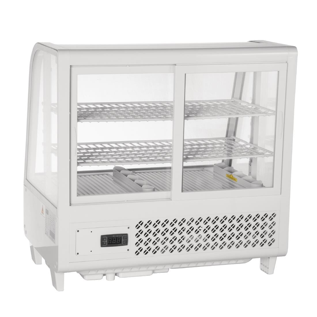 Polar C-Series Countertop Food Display Fridge 100Ltr White CC666
